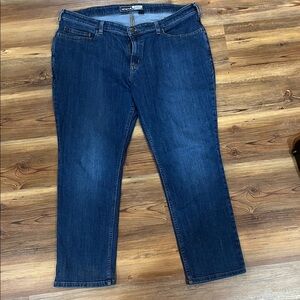 Carhartt Women's Straight Leg Jeans - Deep Blue